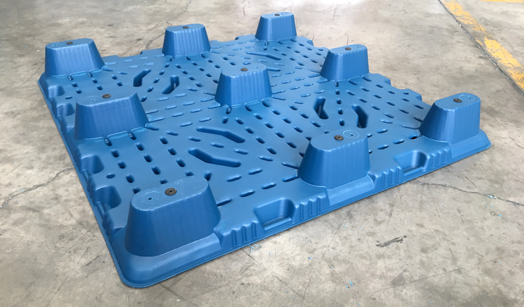 吹塑托盤廠家直銷正流行？六大優(yōu)點GET一下