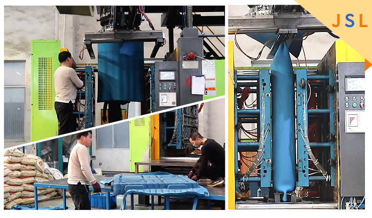 中空吹塑托盤生產(chǎn)加工過程如何？