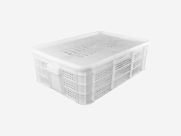 YL-605-180周轉(zhuǎn)筐(圓眼)帶蓋