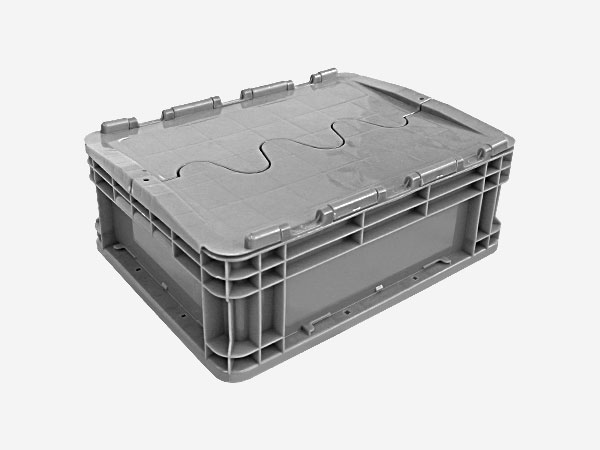 EU-43147物流箱(配翻蓋)